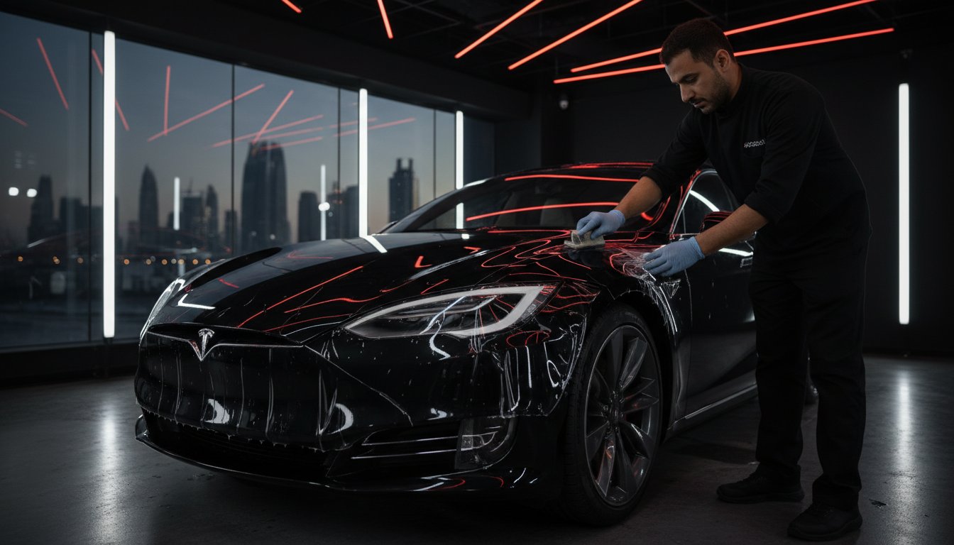 Paint Protection Film for Tesla in Dubai: The Ultimate 2026 Buying Guide