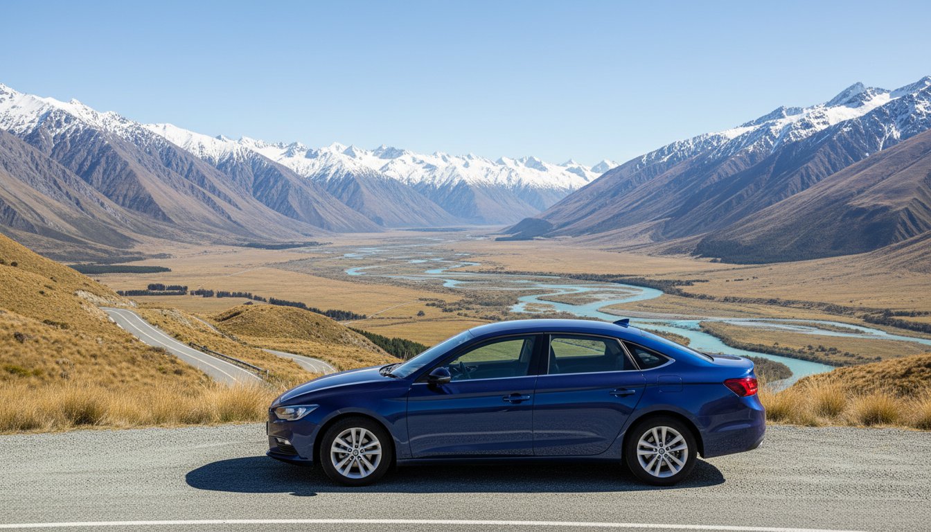 Intermediate Sedan Rental Christchurch: The Smart Choice for South Island Travel