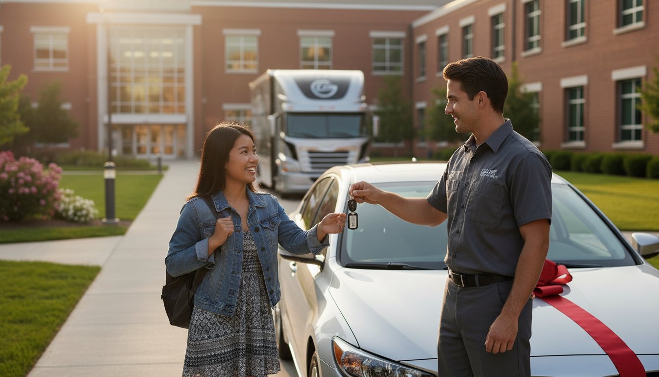 How to Ship a Car to a College Student Out of State: The Professional Guide