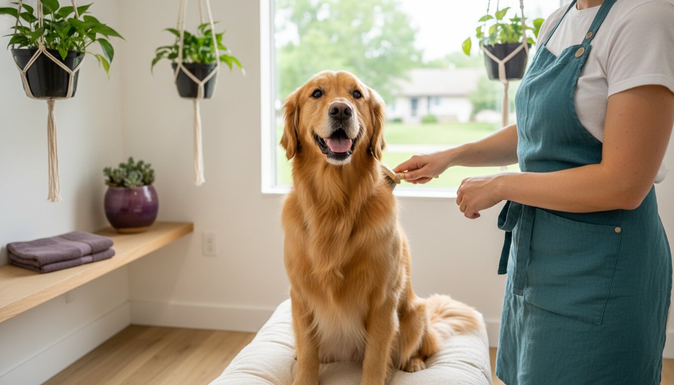 Grooming for Double Coated Dogs in Naperville: A Holistic Wellness Guide