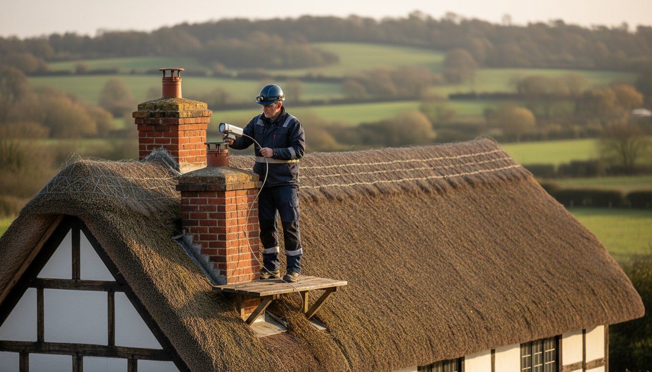 Thatched Property Chimney Sweep Leamington Spa: Expert Safety Guide 2026