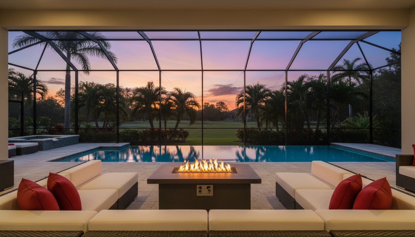 Choosing the Best Pool Fire Pit for Your Southwest Florida Home