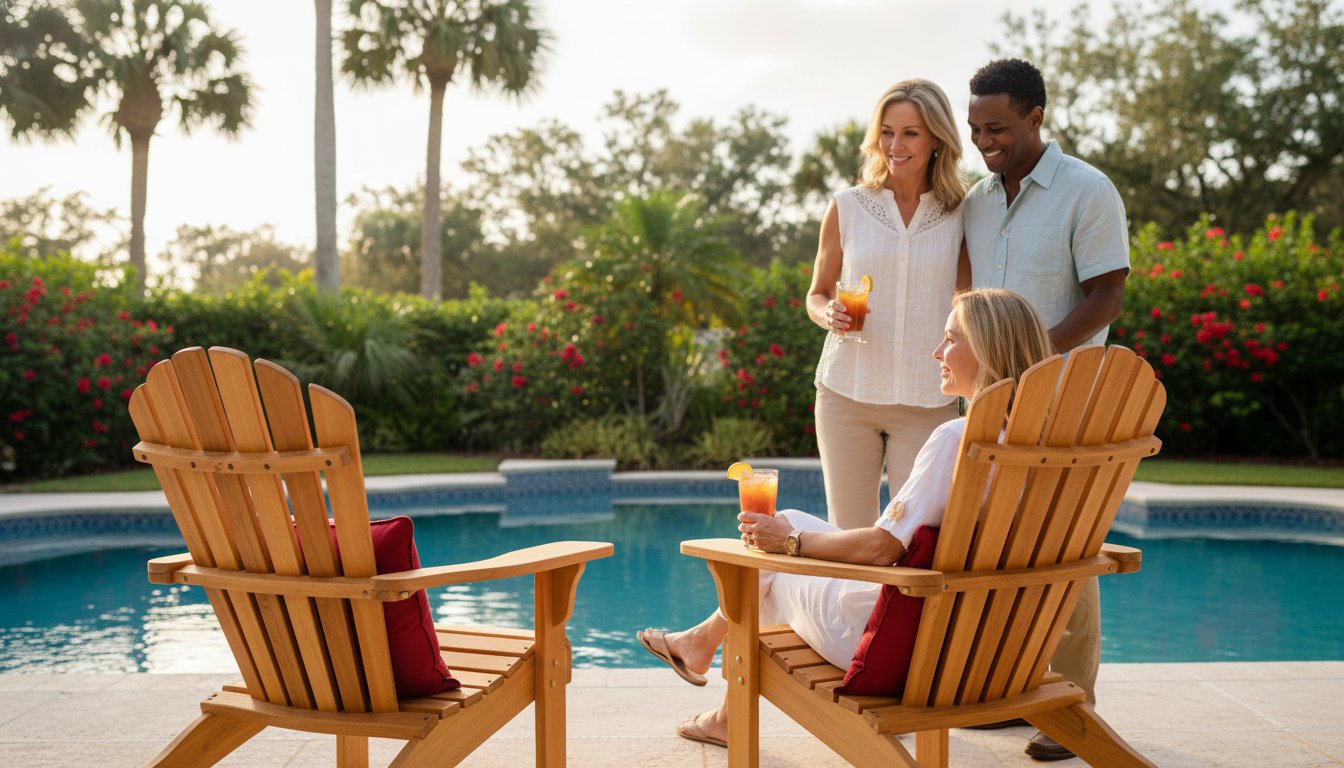Teak Adirondack Chairs: A Guide to Timeless Comfort in Southwest Florida