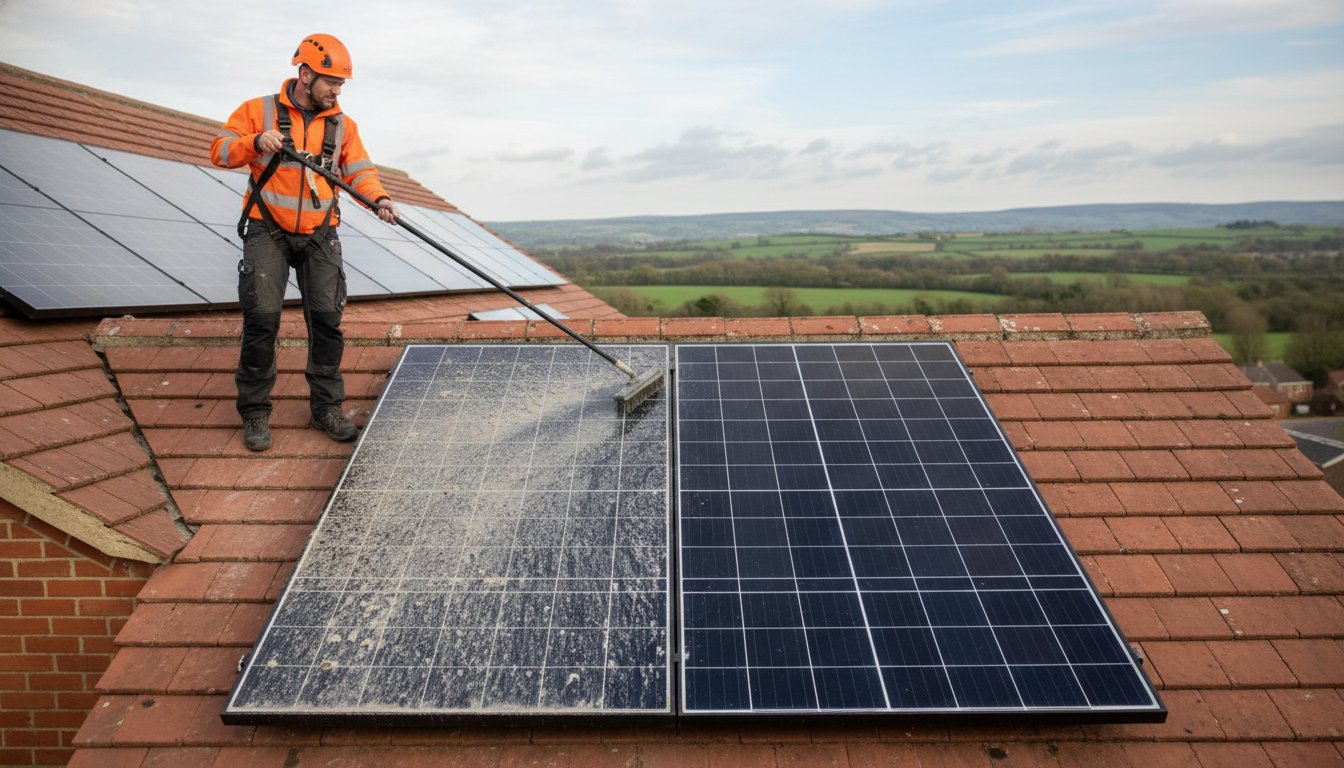 Professional Solar Panel Cleaning Service in Leek: Maximise Your Yield in 2026