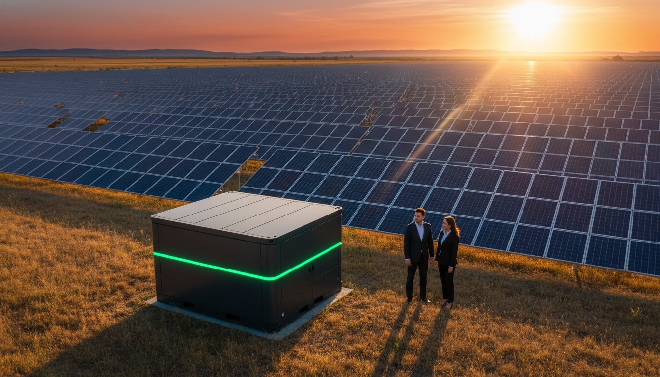 Parc Fotovoltaic în 2026: Ghid de Investiție și Optimizare prin Stocare Industrială