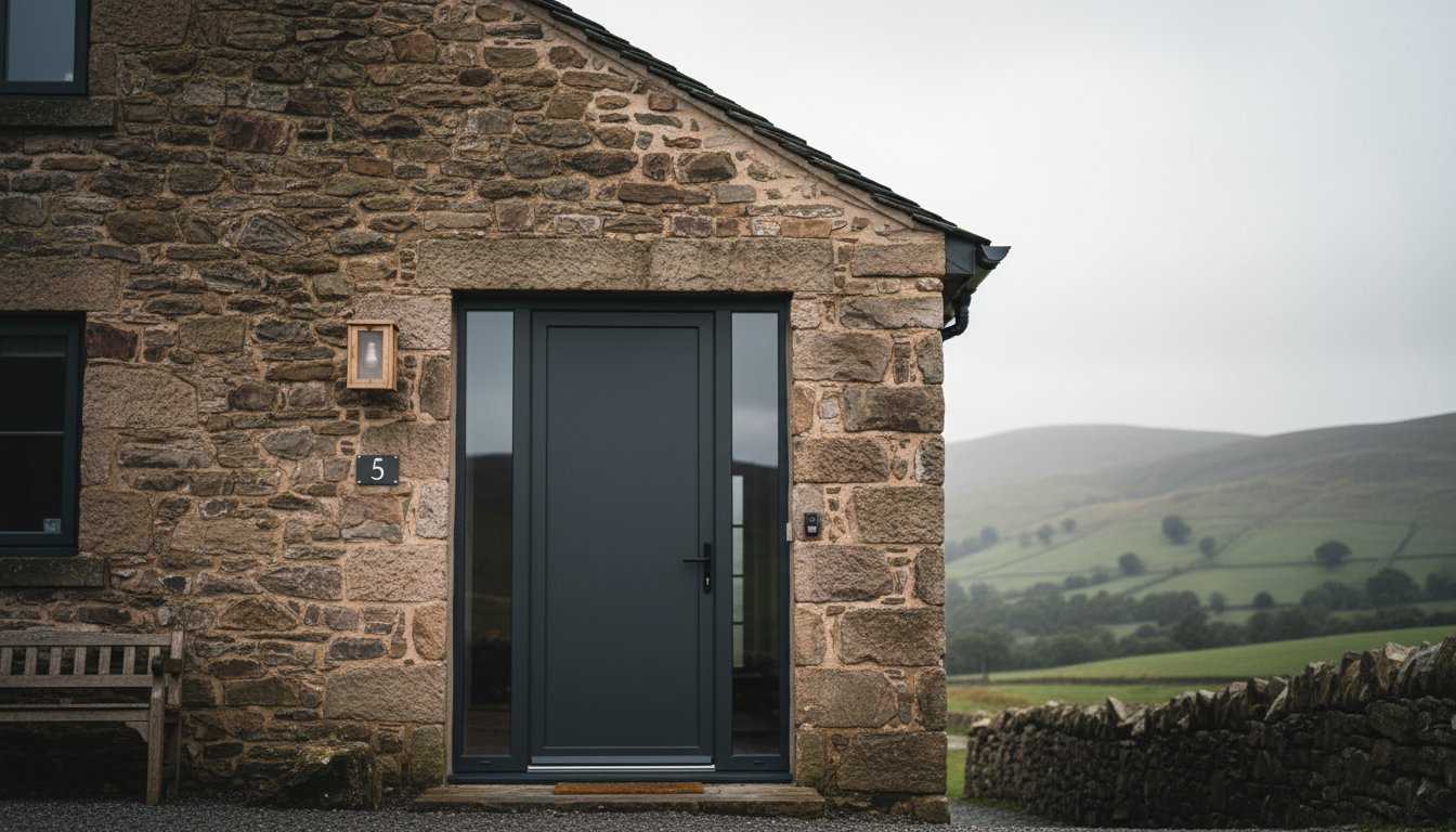 Entrance Doors in Cumbria: The Homeowner’s Guide to Premium Aluminium Glazing