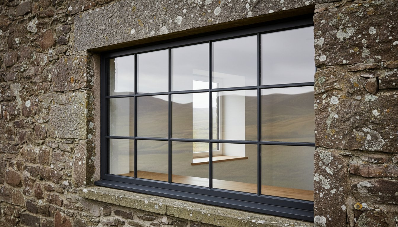 Timber Look Windows in Barrow: Why Aluminium Heritage Beats uPVC for Cumbrian Homes