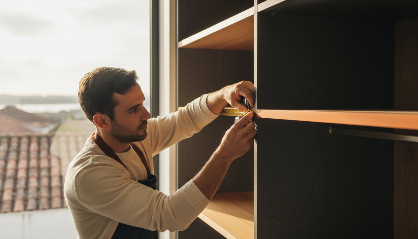 Roupeiro Medidas: O Guia Técnico para Planear o Closet Perfeito