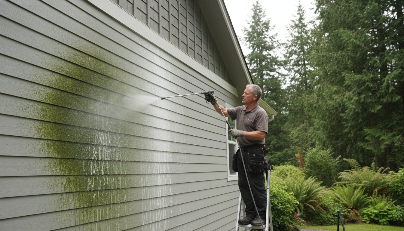 Removing Green Algae from Siding: A Complete Homeowner's Guide