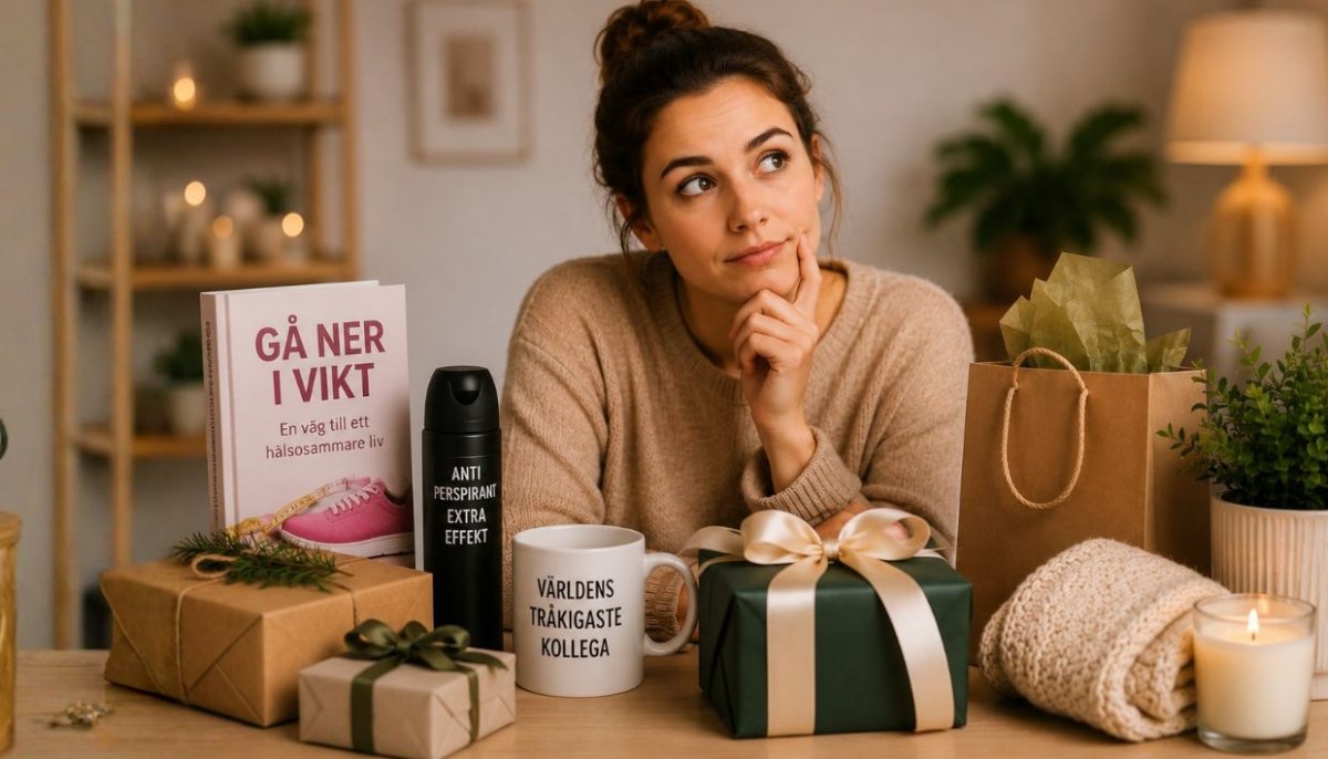 Pinsamma presenter att undvika