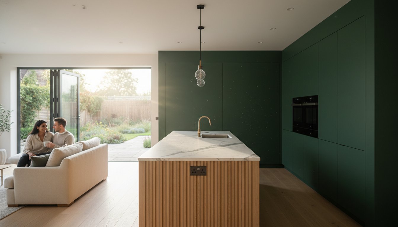 Handleless Kitchen Cabinets in Warwickshire: A Guide to Seamless Bespoke Design