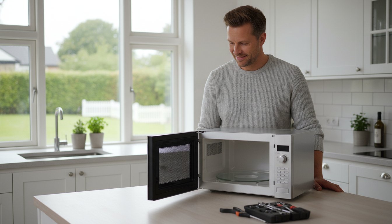 Mikroovn drejetallerken virker ikke? Fix det selv og spar penge! 🛠️