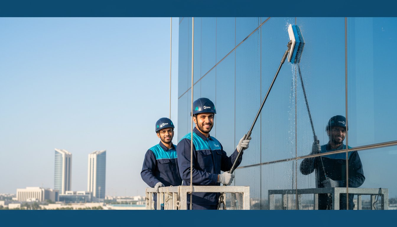 حقائق وأوهام حول تنظيف واجهات زجاج المباني في الشرقية لعام 2026