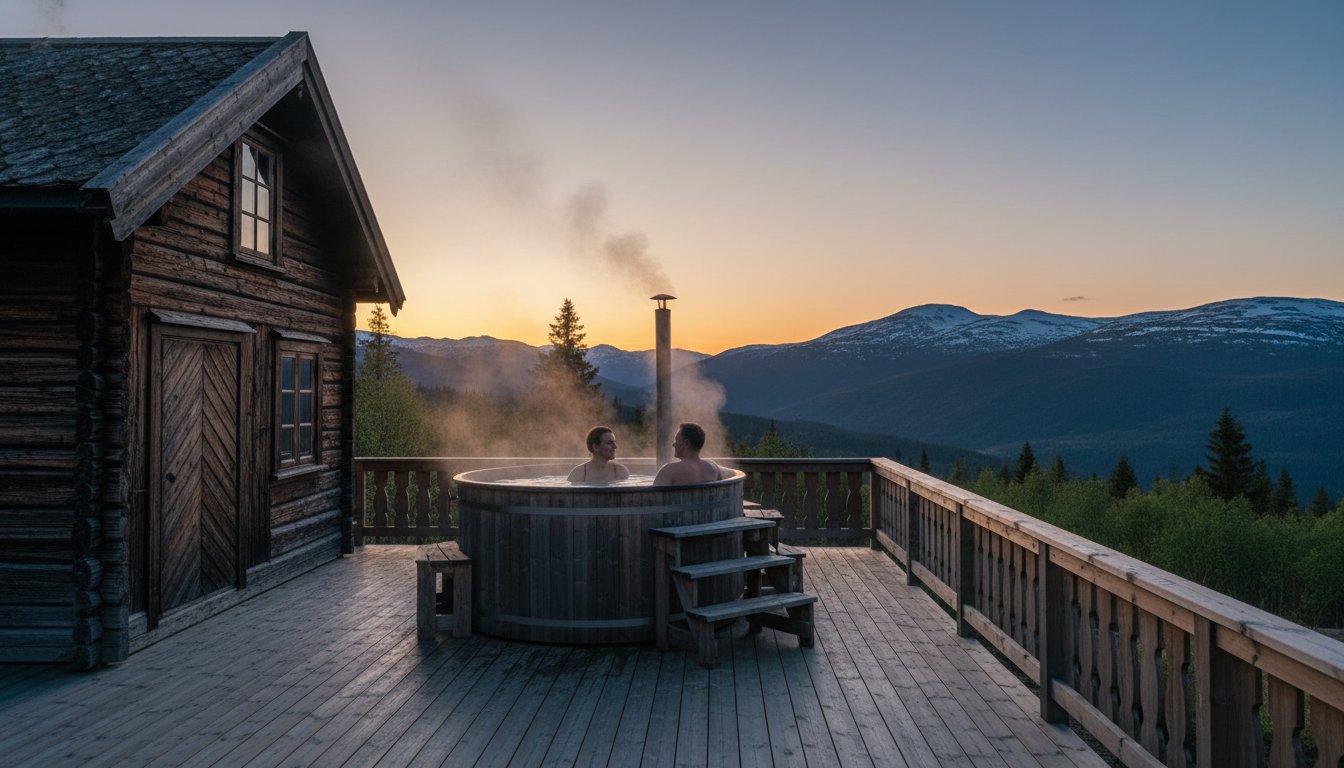 Hotell med boblebad og badstue på fjellet: Finn roen i historiske omgivelser