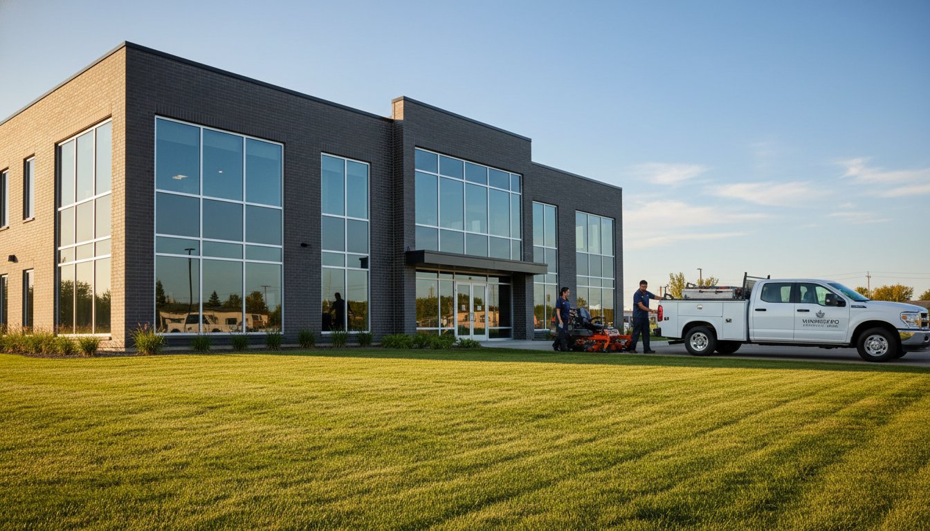 Professional Commercial Lawn Mowing in Winnipeg: The 2026 Business Owner’s Guide