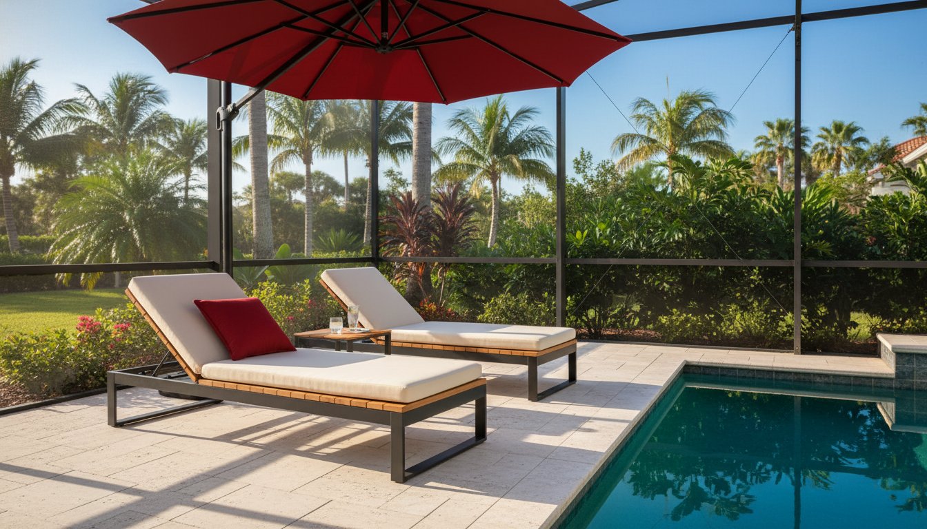 Luxury Poolside Loungers in Naples: A Guide to Coastal Elegance