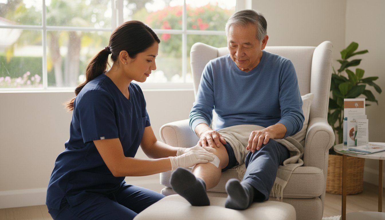 In-Home Treatment for Venous Leg Ulcers in Anaheim: Advanced Mobile Care
