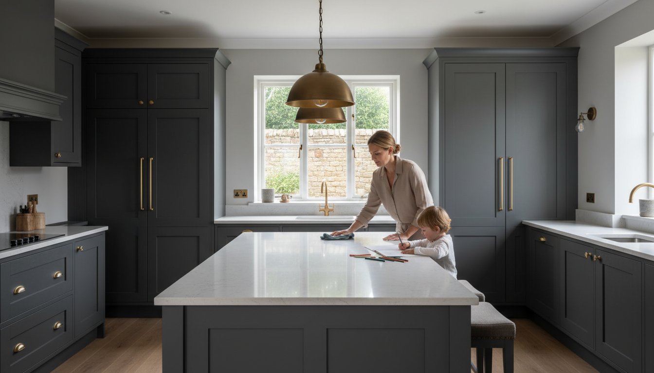 Family-Friendly Kitchen Design in Harrogate: A Guide to Elegant, Resilient Living