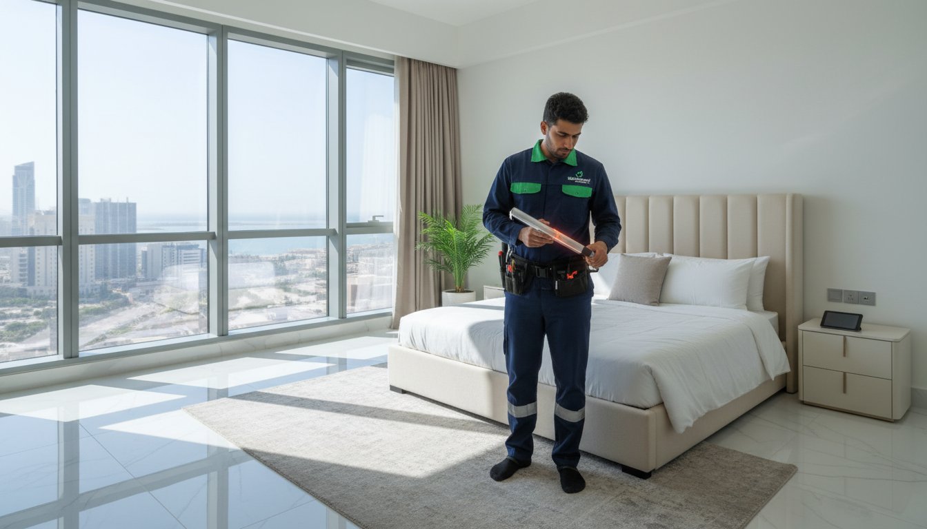 مكافحة بق الفراش بحي الشاطئ بالدمام: دليل الإبادة الاحترافية 2026