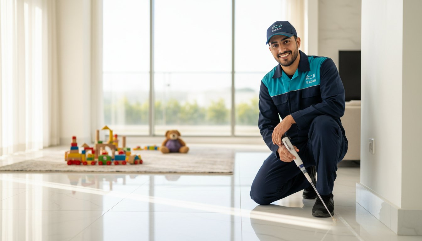 شركة رش مبيدات آمنة للأطفال بالدمام: قائمة المعايير لضمان حماية عائلتك 2026
