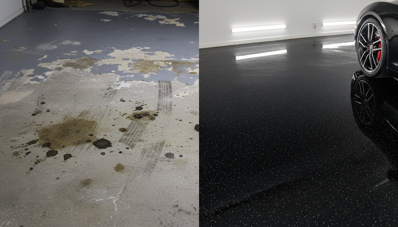 Garage Floor Painting vs. Professional Coatings: The 2026 Homeowner's Guide