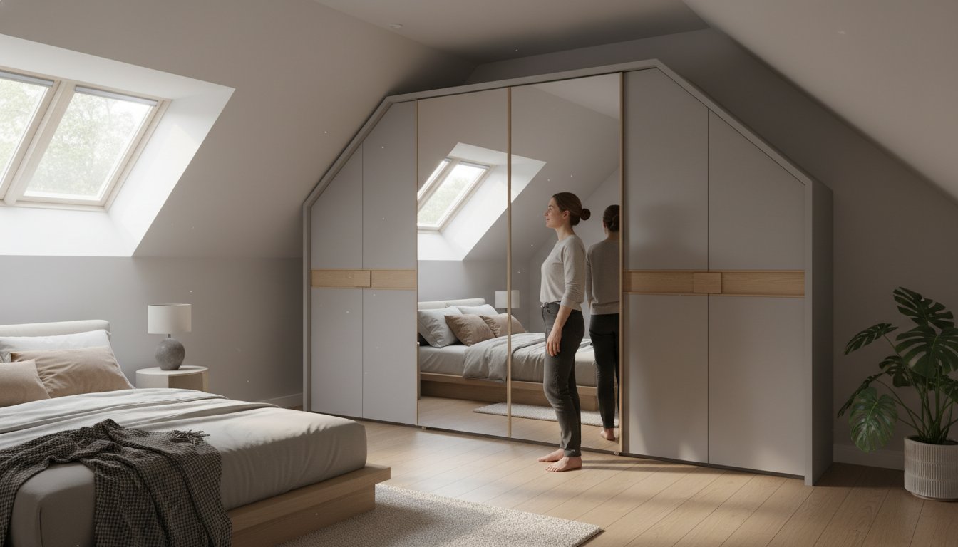 Bespoke Sliding Wardrobes for Sloped Ceilings: Elevating Attic Spaces in 2026
