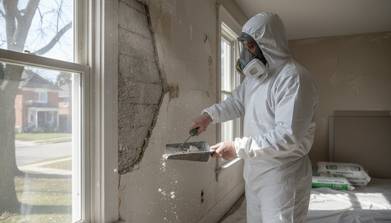 Asbestos in Plaster Walls: What to Do and How to Stay Safe (2026 Guide)