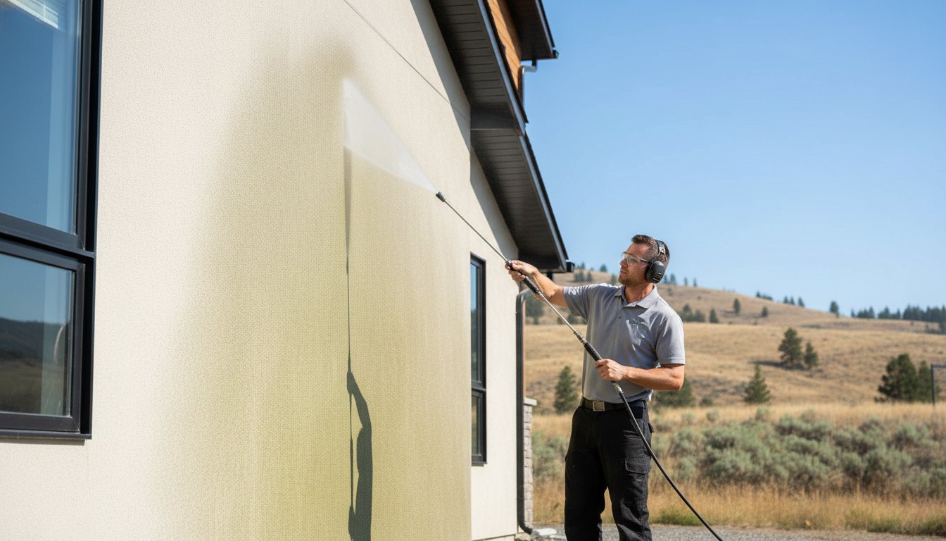 Pressure Wash House Before Painting Cost: 2026 Kamloops Guide
