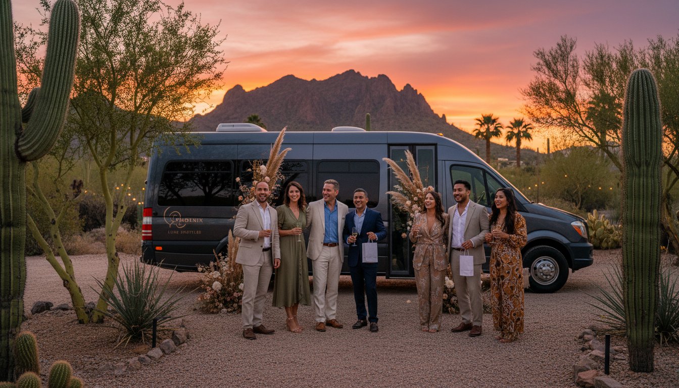 Phoenix Rehearsal Dinner Transportation: The 2026 Planning Guide