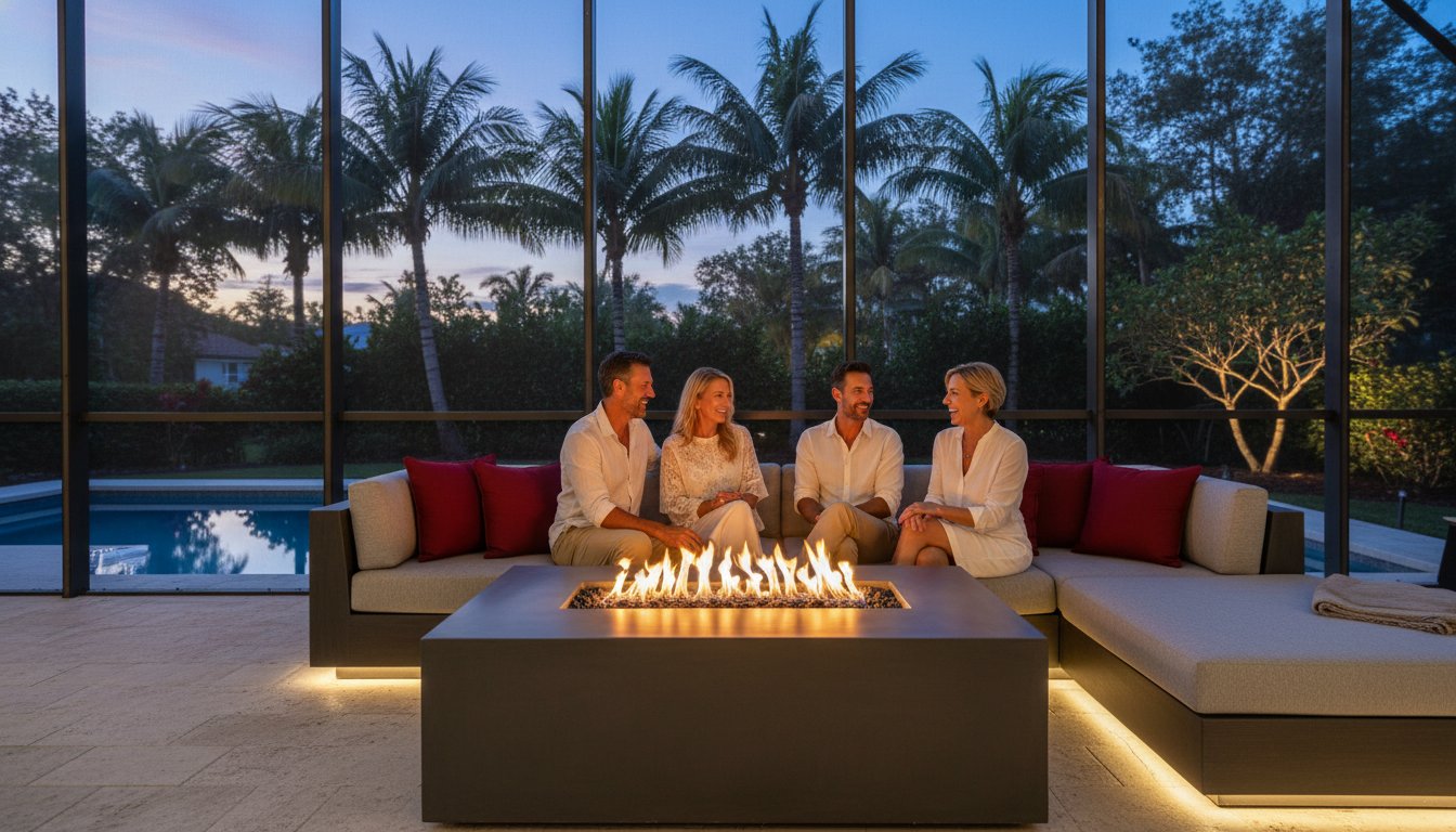 Gas Fire Pit Table for Lanai Fort Myers: A Selection and Safety Guide