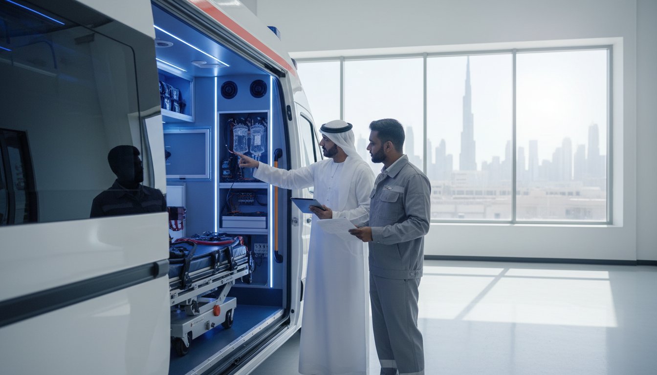Ambulance Conversion Compliance Standards UAE: The 2026 Inspection Checklist
