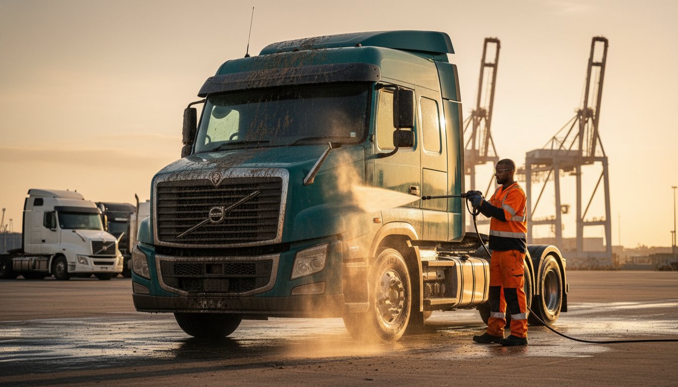 Maximising Productivity: Reducing Fleet Downtime with On-Site Washing in 2026