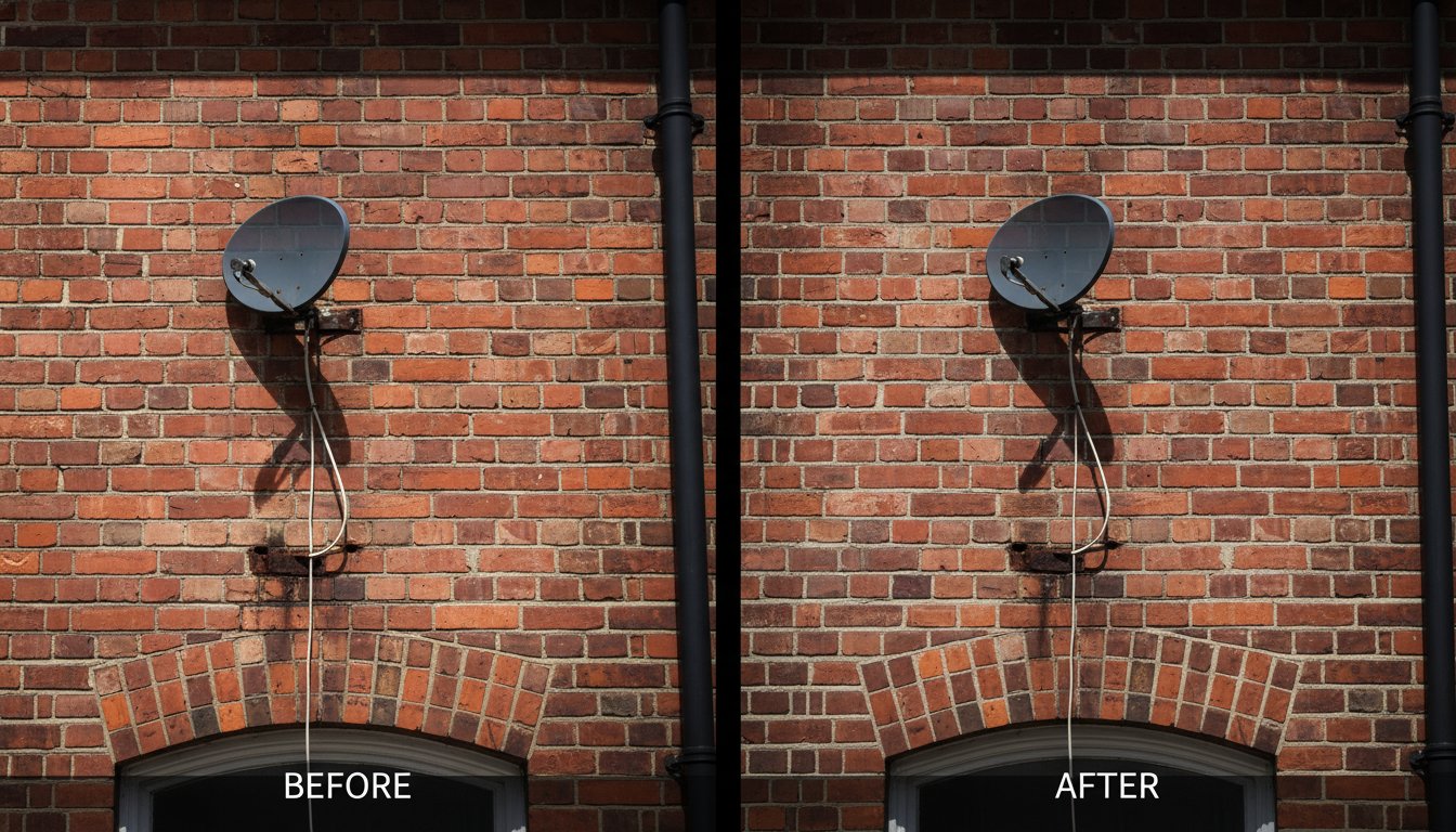Commercial Property Aerial Removal: The Professional Guide to Facade Restoration