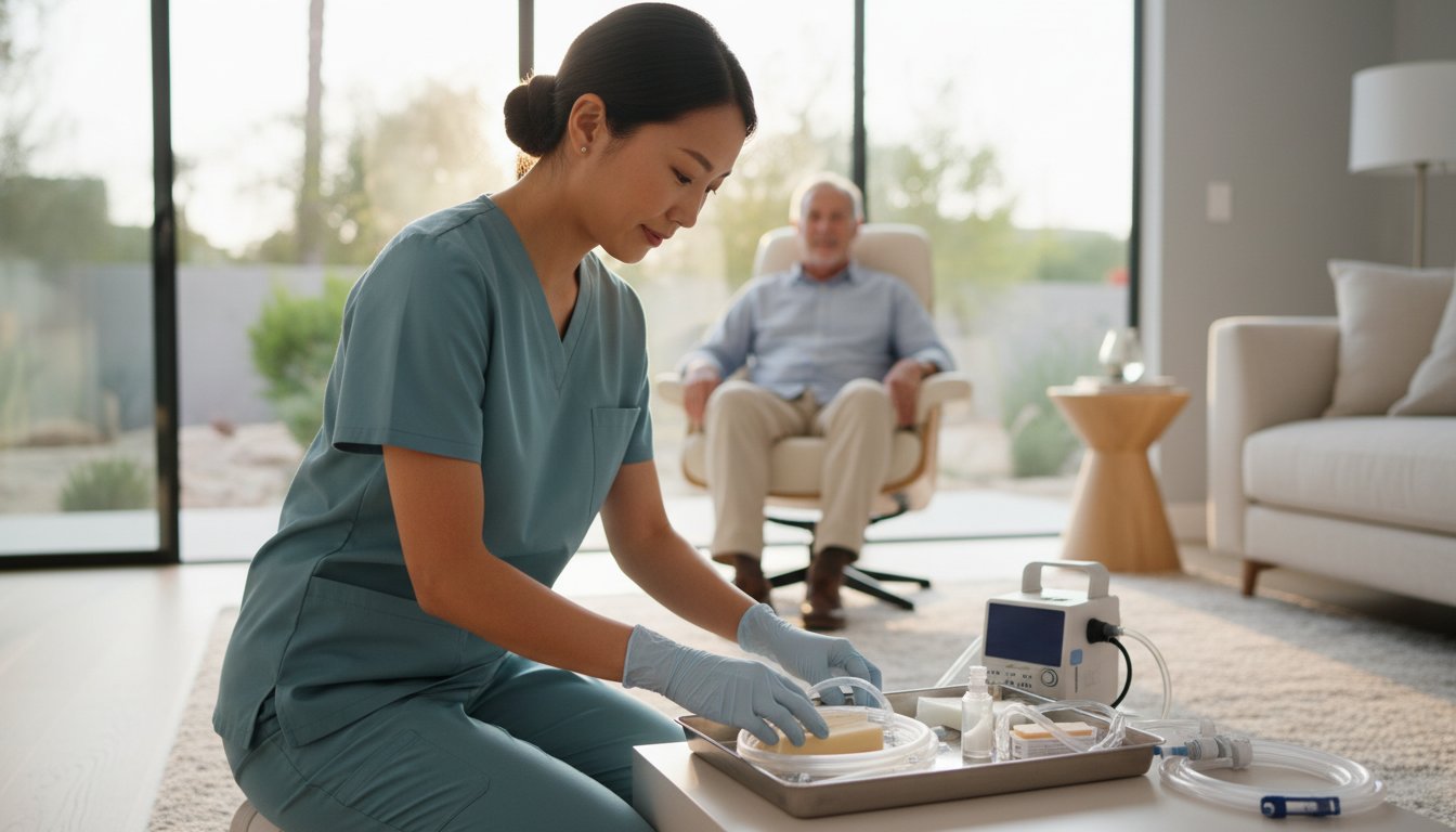 At-Home Wound VAC Dressing Change Service in Orange County: A Step-by-Step Guide