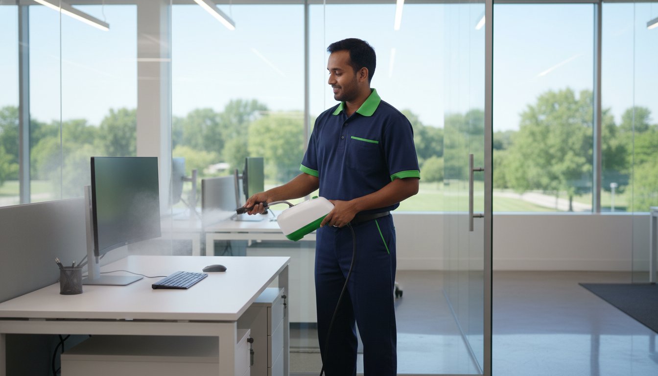 Electrostatic Spray Cleaning for Offices in Norwalk, CT: A 2026 Wellness Guide