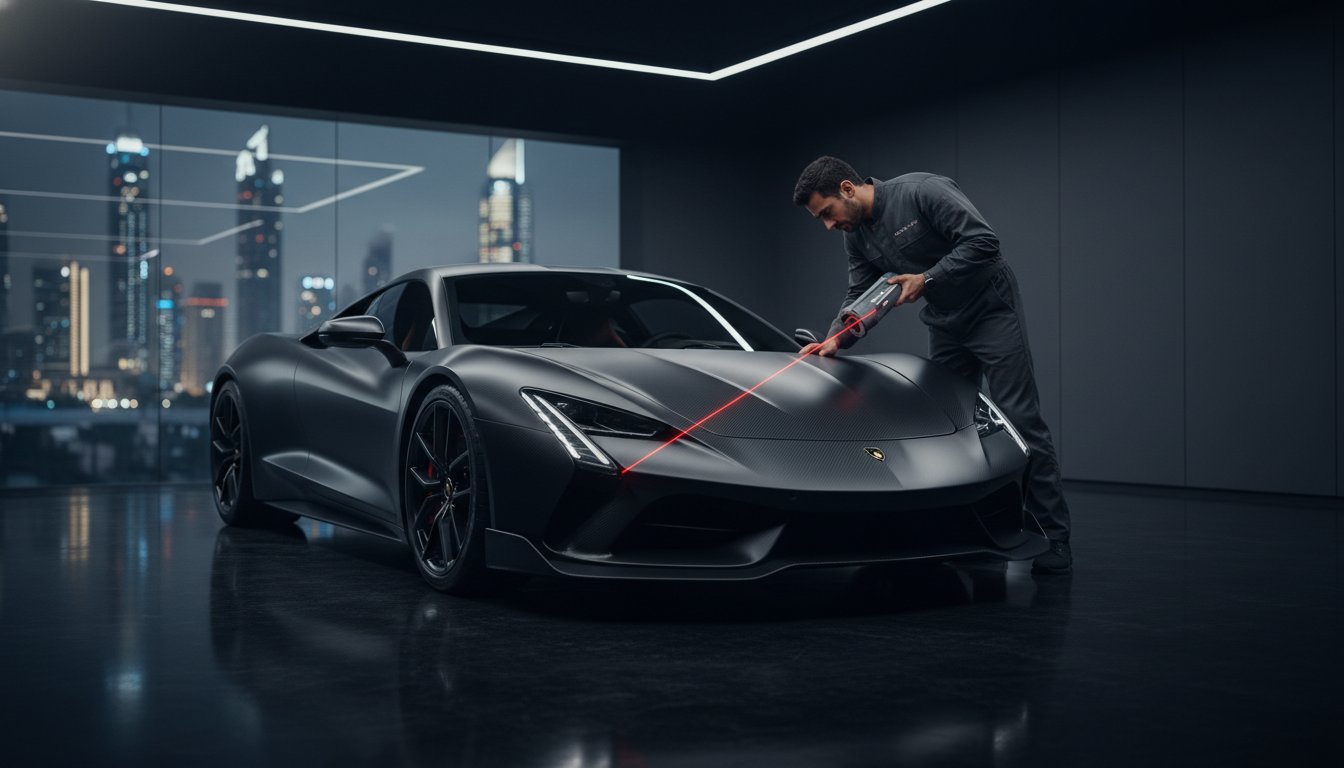 Luxury Car Accident Repair in Al Quoz: The Art of Precision Restoration (2026)