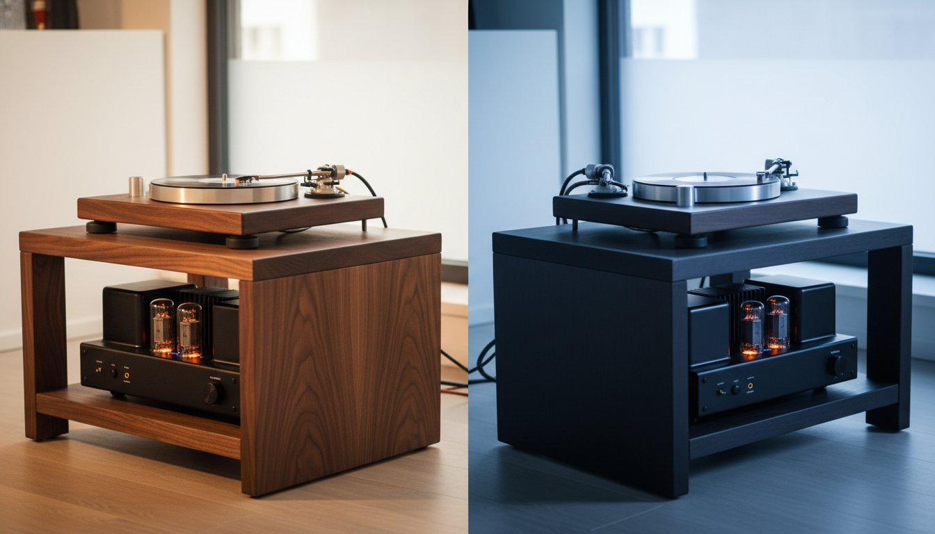 Solid Wood vs. MDF Audio Racks: The Definitive Guide to Sound Quality