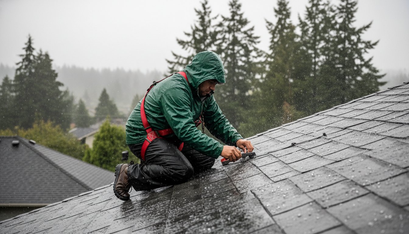 How to Fix a Roof Leak in the Rain: Tacoma Emergency Guide 2026