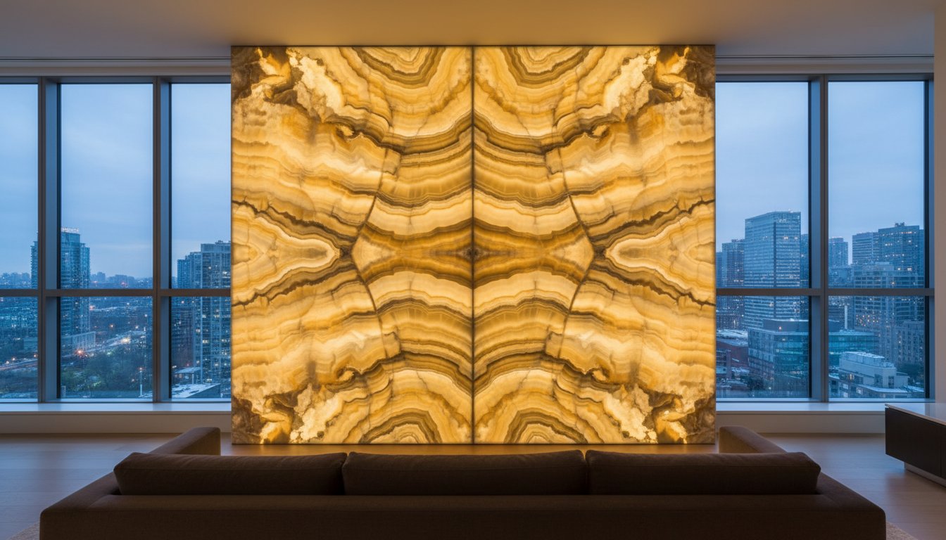 Onyx Slabs in Ontario: A Connoisseur’s Guide to Translucent Luxury