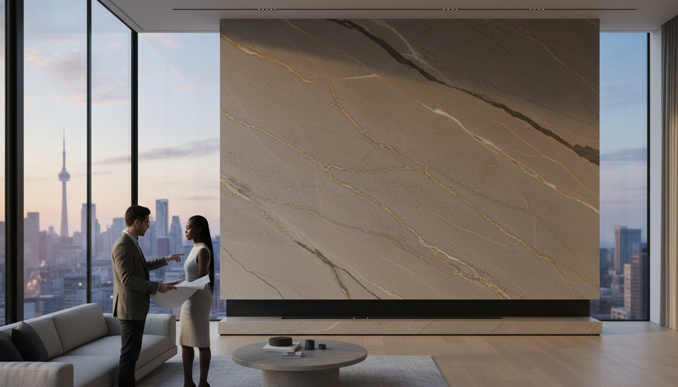 2026 Quartz Slab Trends in Ontario: The Architect’s Guide to Premium Surfaces