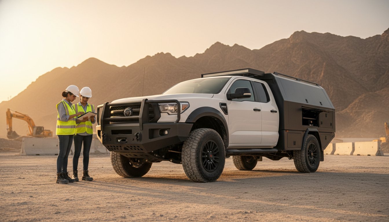 Construction Site Vehicle Modifications: Engineering Ruggedness and Efficiency