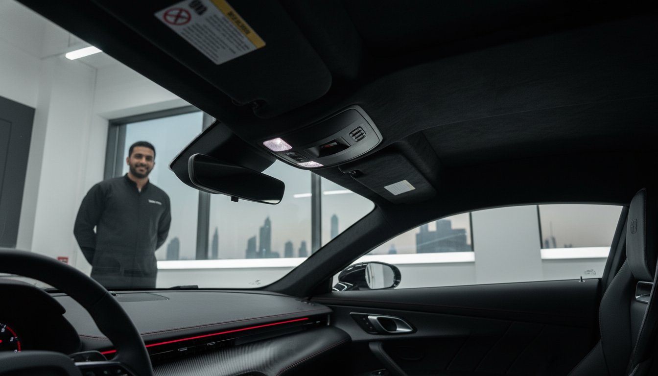 Luxury Car Headliner Replacement in Dubai: The 2026 Restoration Guide