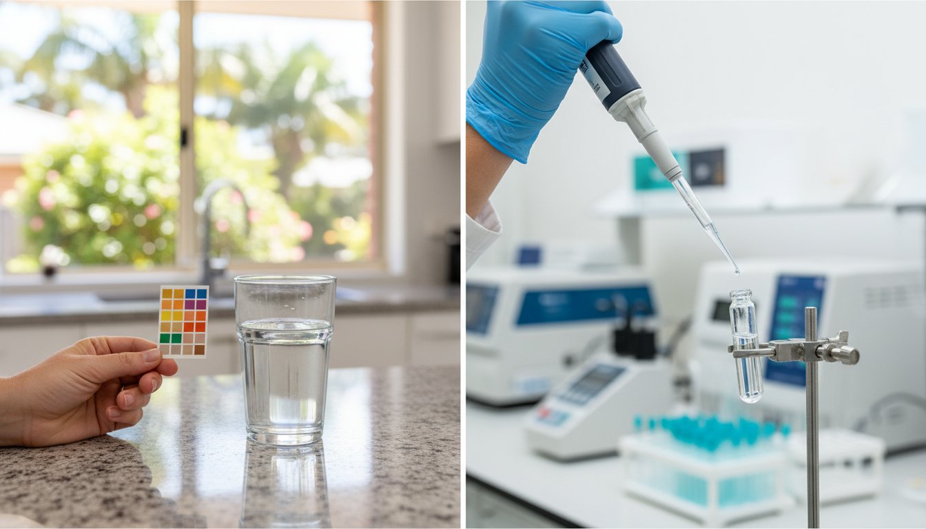 How to Use a Drinking Water Test Kit: DIY Strips vs. Professional Lab Analysis