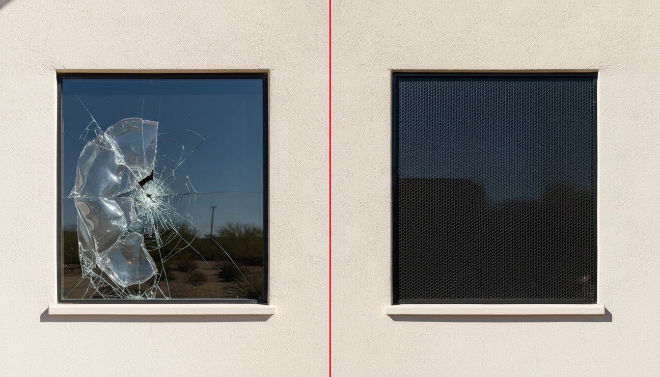Security Screens vs. Security Film Cost: 2026 Homeowner’s Guide for Las Vegas & Phoenix