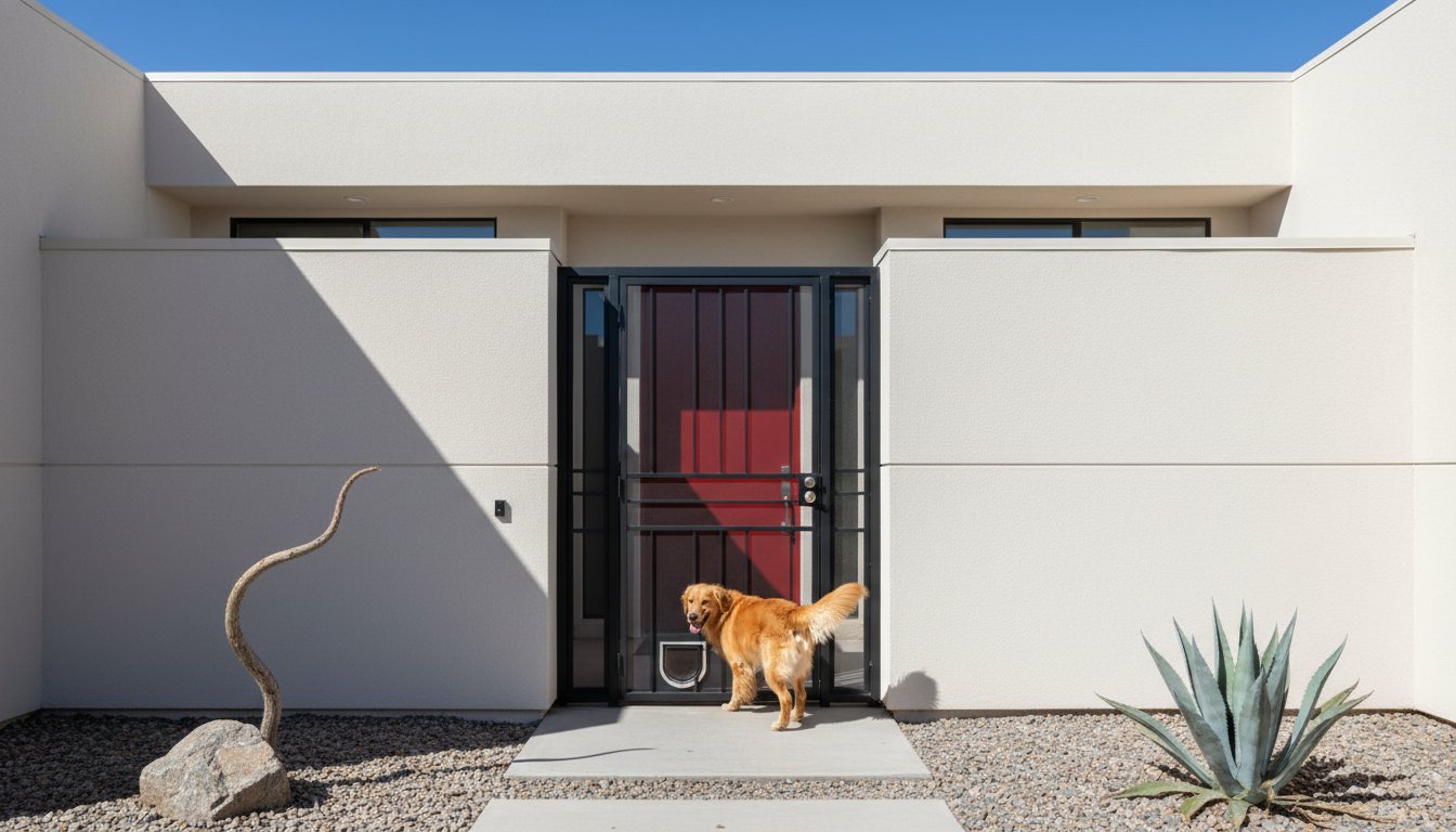 Security Screen Door with Dog Door: The Las Vegas Pet Owner’s Buying Guide