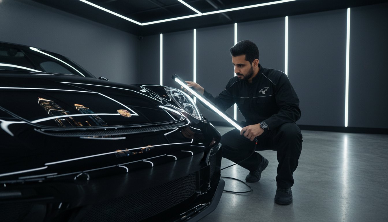 Porsche 911 Paint Correction in Dubai: The Definitive Guide to Clear Coat Restoration (2026)