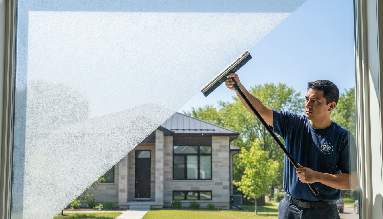Hard Water Stain Removal from Windows in Winnipeg: The 2026 Restoration Guide