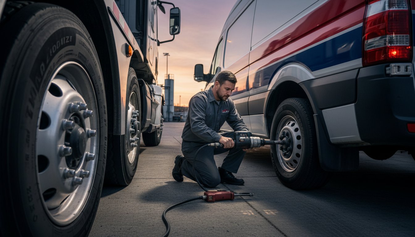 Commercial Tire Service Gardendale: Minimize Downtime with Mobile Solutions