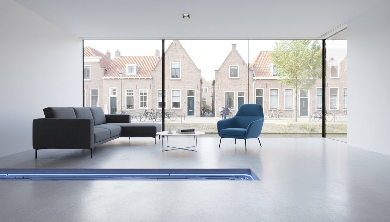 Elektrische vloerverwarming: De complete gids voor gasloos verwarmen in 2026