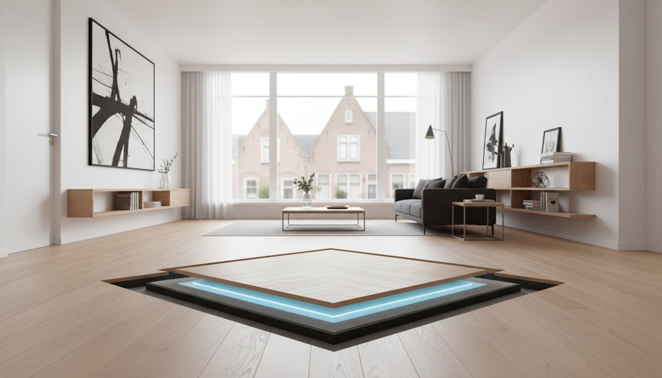 Vloerverwarming op een houten vloer: Mogelijkheden, Veiligheid en Rendement (2026)